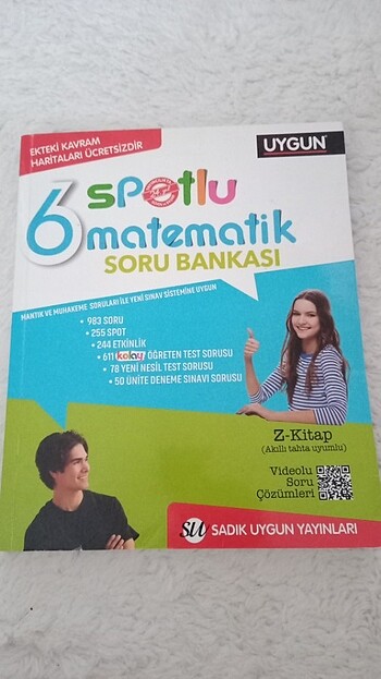 Sadık Uygun Yayınları 6. Sınıf Matematik Soru Bankası 