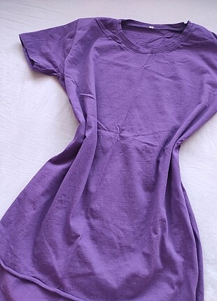 s Beden mor Renk T-shirt