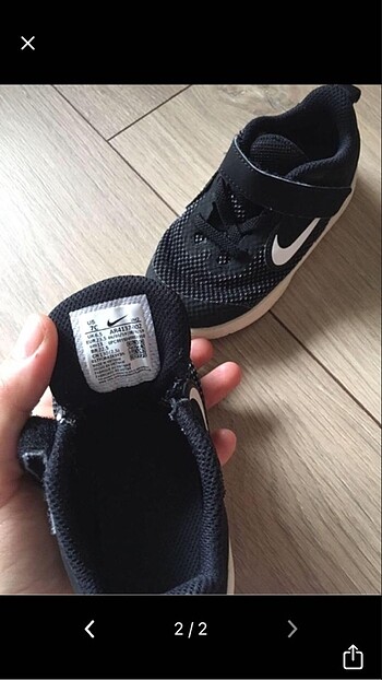 Nike orjinal bebek spor ayakkabı