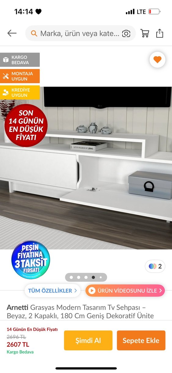 Tv sehpası - Görsel 3