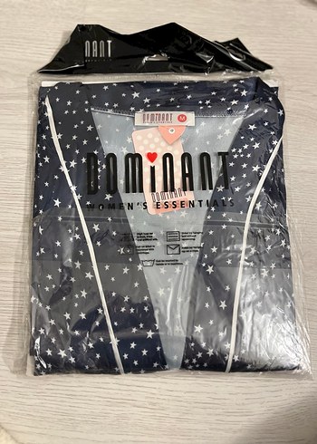 Satinella Siyah Baskılı Uzun Kadın Sabahlık - Görsel 2