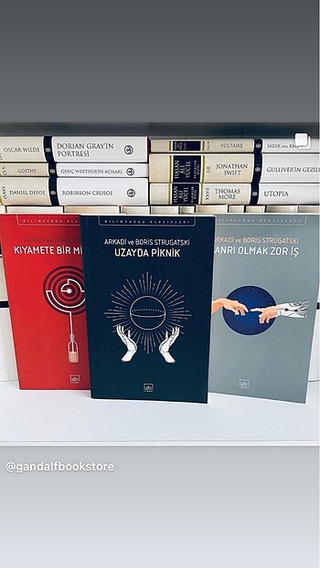 3 Kitaplık Strugatski Seti