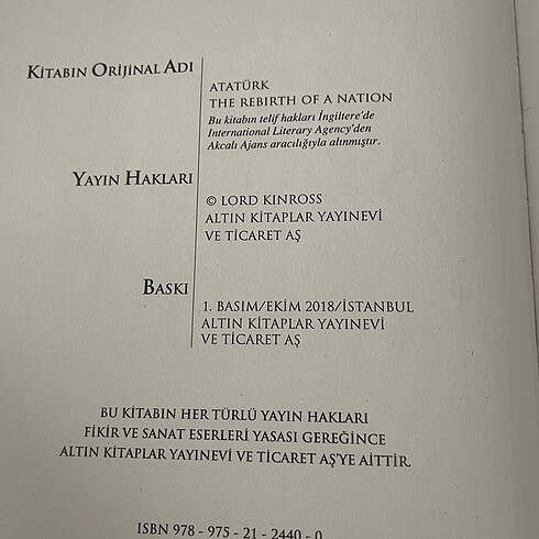  Beden Atatürk Ciltli Özel Baskı 1. Baskı