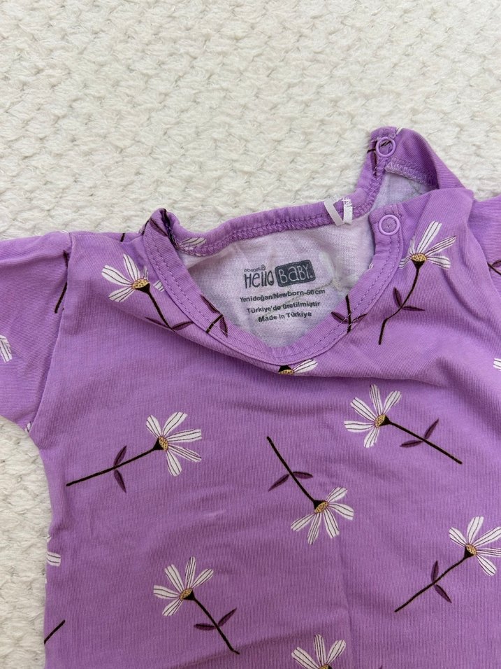 Kısa bebek tulum - Görsel 2