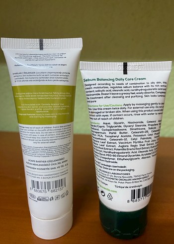 Sebum Dengeleyici Günlük Bakım Kremi 50ml - Görsel 2