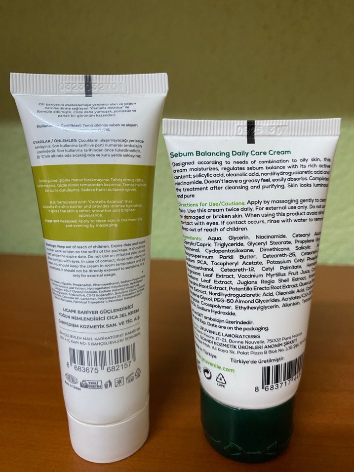 Sebum Dengeleyici Günlük Bakım Kremi 50ml - Görsel 2