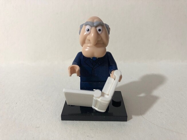 Lego muppets show statler minifigür