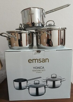 emsan çelik tencere yonca