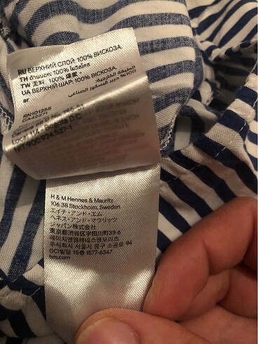 32 Beden H&M elbise