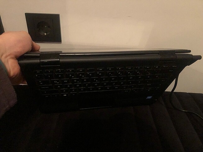 Hp netbok/tablet dokunmatik ekran katlanır dizüstü bilgisayar - Görsel 8