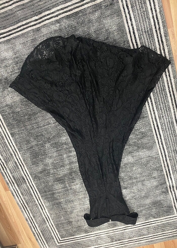 Dantelli abiye elbise - Görsel 2