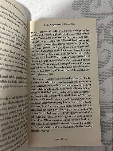 Beden Benden vazgeçme ya rab