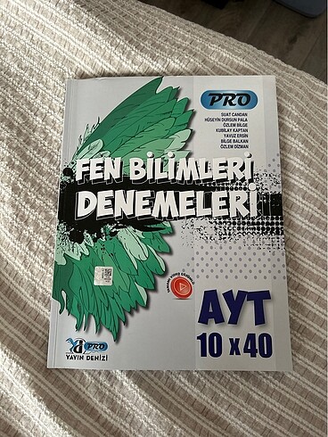 Yayındenizi pro ayt fen denemeleri