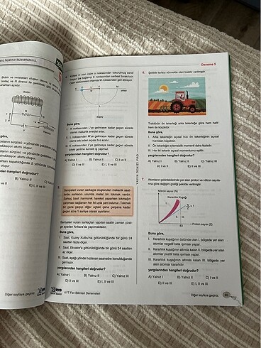  Yayındenizi pro ayt fen denemeleri