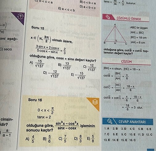  Tyt ayt matematik soru bankası