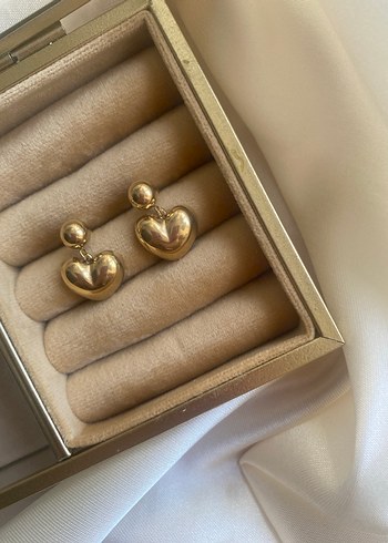 Pilili Midi Altın Küpe - Görsel 5