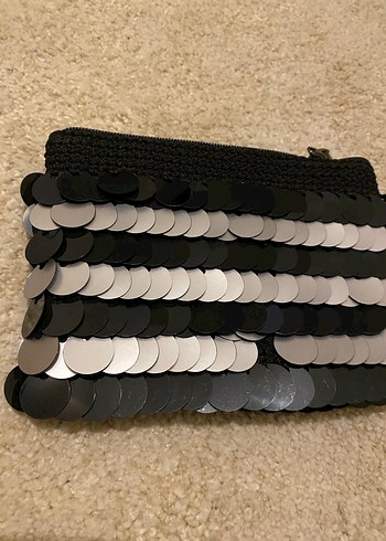 Gri Nakışlı Kadın Portföy Çanta - Görsel 2