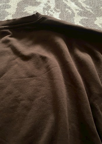 Kahverengi Kadın Uzun Kollu Sweatshirt - Görsel 10