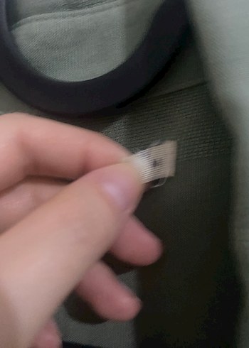 Düğmeli, Uzun Kollu Kadın Keten Gömlek - Görsel 5