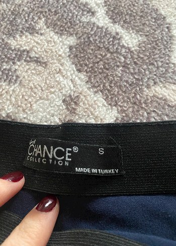 Lacivert Saten Drapeli Uzun Etek - Görsel 2