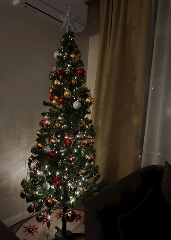 Çok Renkli Yılbaşı Ağacı - Görsel 2