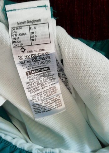 Turkuaz Hamile Mini Şort - Görsel 3