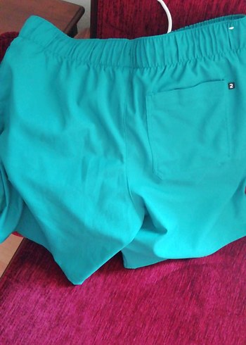 Turkuaz Hamile Mini Şort - Görsel 2