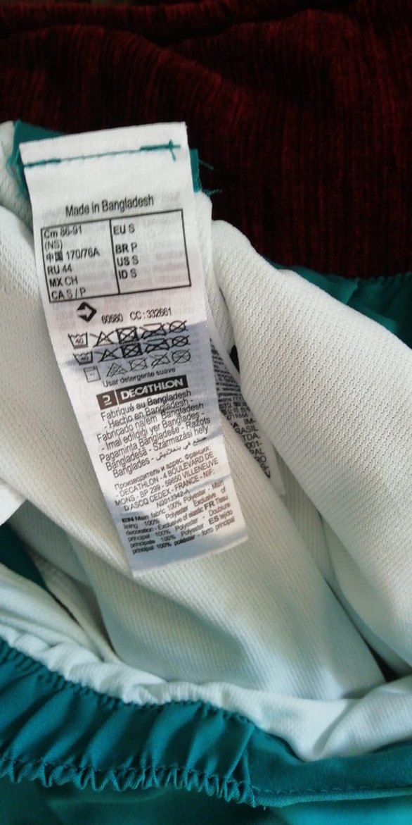 Turkuaz Hamile Mini Şort - Görsel 3