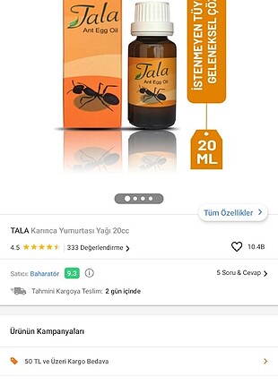 Karınca yumurtası yağı