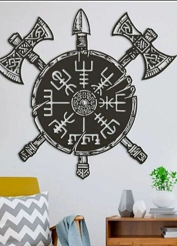Runes Duvar Tablosu