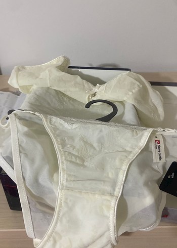 Pierre Cardin Siyah Dantel Body ve iç çamaşır - Görsel 2