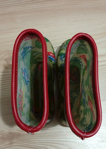 Renkli Bağcıksız  Yağmur Çizmesi - Görsel 2