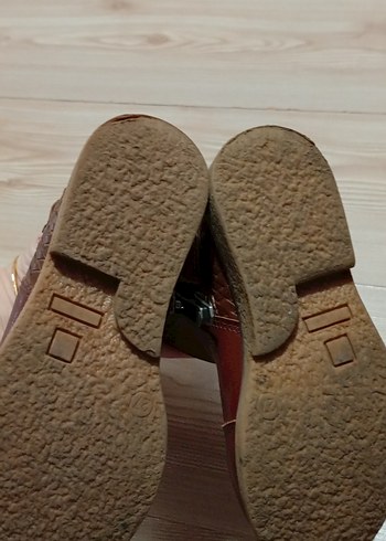 Kahverengi Deri Kürklü  Bot - Görsel 5