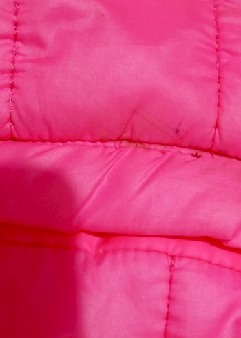 Kız Çocuk Pembe Fermuarlı Mont - Görsel 3