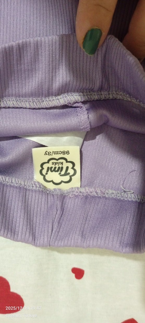 Mor Çocuk Tayt - Görsel 2