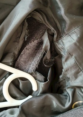 Düğmeli füme Kaban - Görsel 7