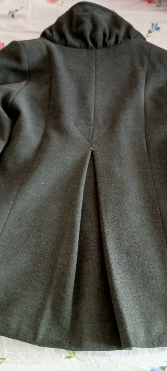 Düğmeli füme Kaban - Görsel 4