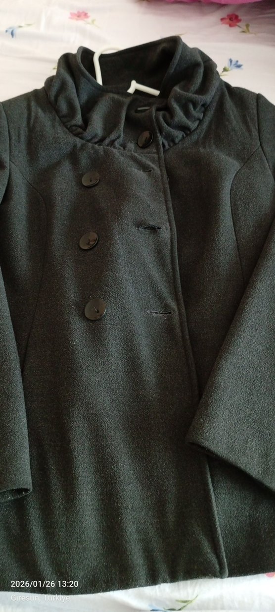 Düğmeli füme Kaban - Görsel 2