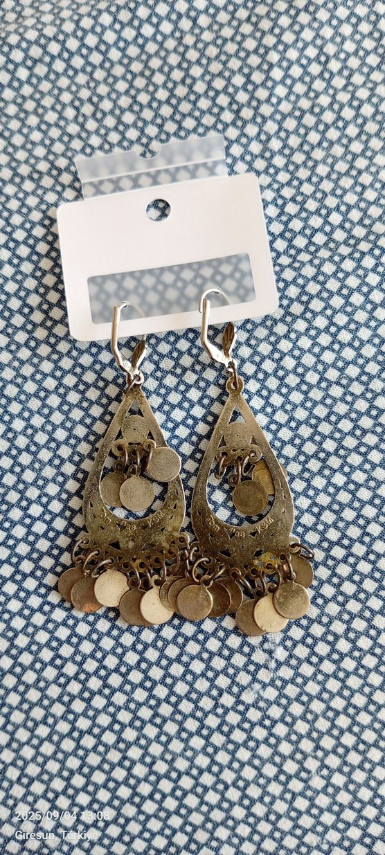 Nakışlı Püsküllü Bohem Küpe - Görsel 2