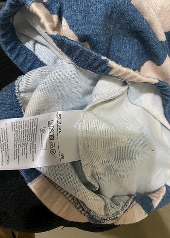 Kadın Mavi Gri Yüksek Yaka Batik Örgü Kazak Street one - Görsel 8