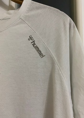 Erkek Gri Pamuklu Kısa Kollu Tişört Hummel - Görsel 2