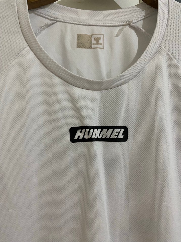 Gri Hummel Erkek Kısa Kollu Tişört - Görsel 2