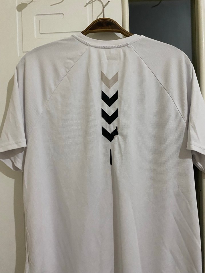 Gri Hummel Erkek Kısa Kollu Tişört - Görsel 3