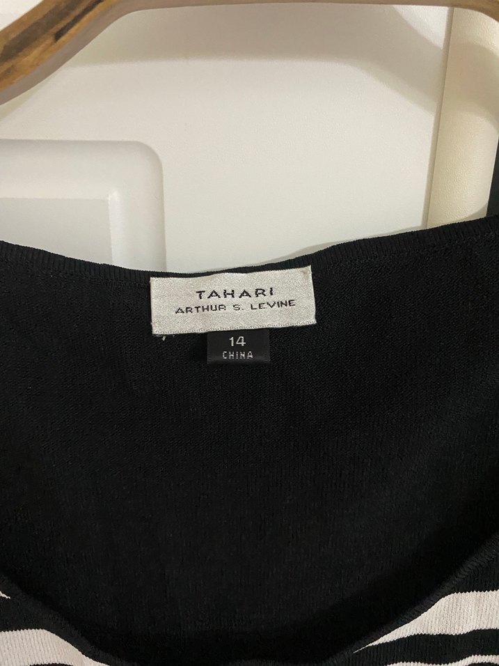 Kadın Mor Çizgili Kolsuz Bluz - Görsel 3