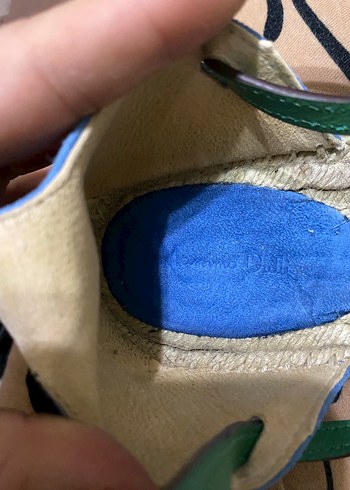 Kadın Çok Renkli BağcıklıSandalet - Görsel 5