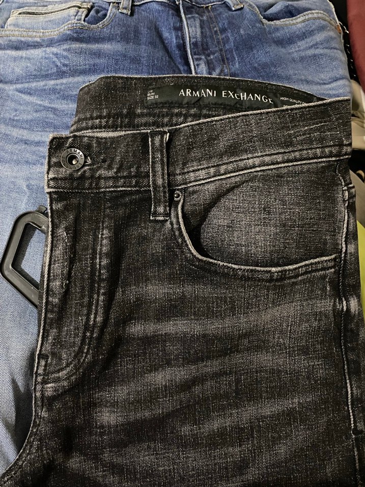 Siyah Erkek Dar Kesim Denim Pantolon - Görsel 5