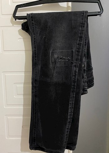 Gri Siyah Erkek Salaş Kot Pantolon Emporio Armani - Görsel 2