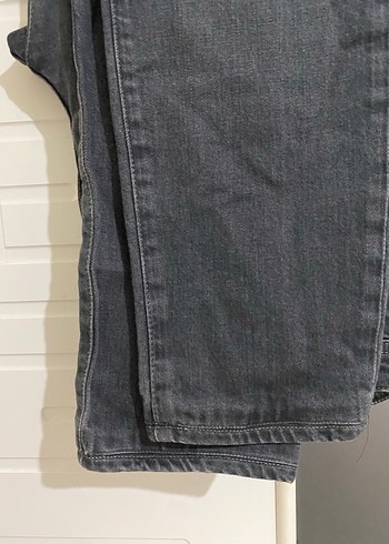 Gri Loose Fit Erkek Kot Pantolon adriano goldschmied pantolon - Görsel 2