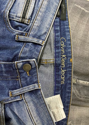 Navy Renk Kot Pantolon - calvin clein - Görsel 3