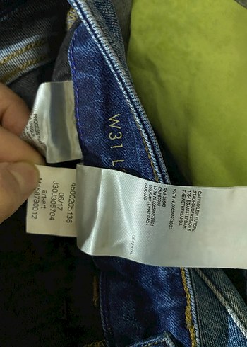 Navy Renk Kot Pantolon - calvin clein - Görsel 10